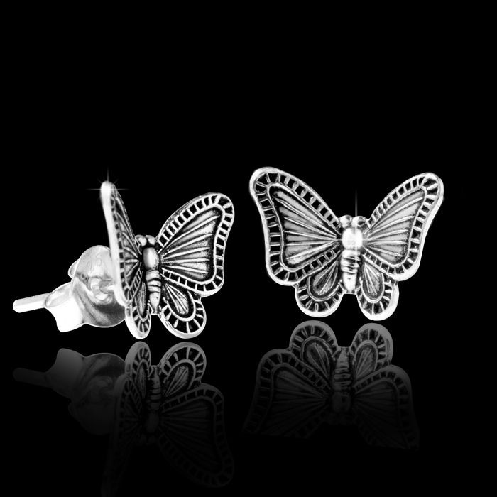 CONILOK Kleeblatt Ohrringe Silber 925 - Glückssymbol Stecker